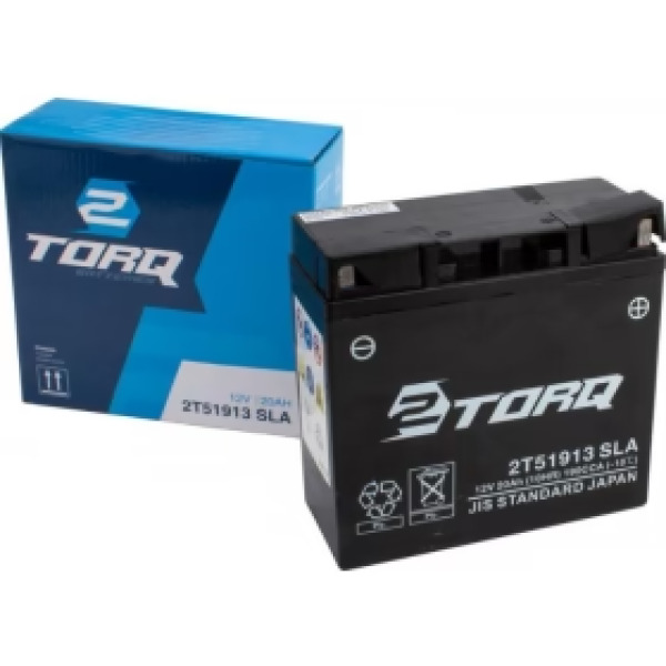 TORQ 2TORQ 2TX14H-BS - YTX14H COMBIPACK